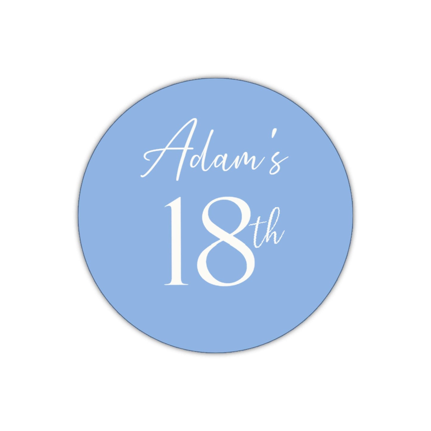 Personalised Birthday Stickers | Party Bag Labels | Custom Name & Age Stickers | Birthday Favour Stickers | Kids Party Decoration