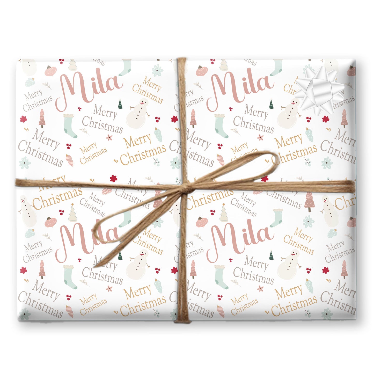 Personalised Gift Wrap | Personalised Christmas Wrapping Paper | Personalised Gift Wrap | Fun Gift Wrap |