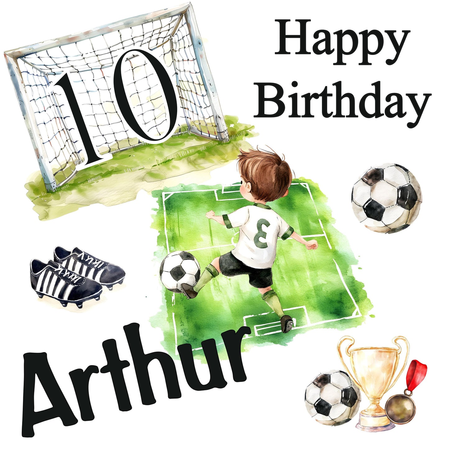 Personalised Gift Wrap | Personalised Birthday Wrapping Paper | Personalised Gift Wrap | Fun Gift Wrap | Boys Football