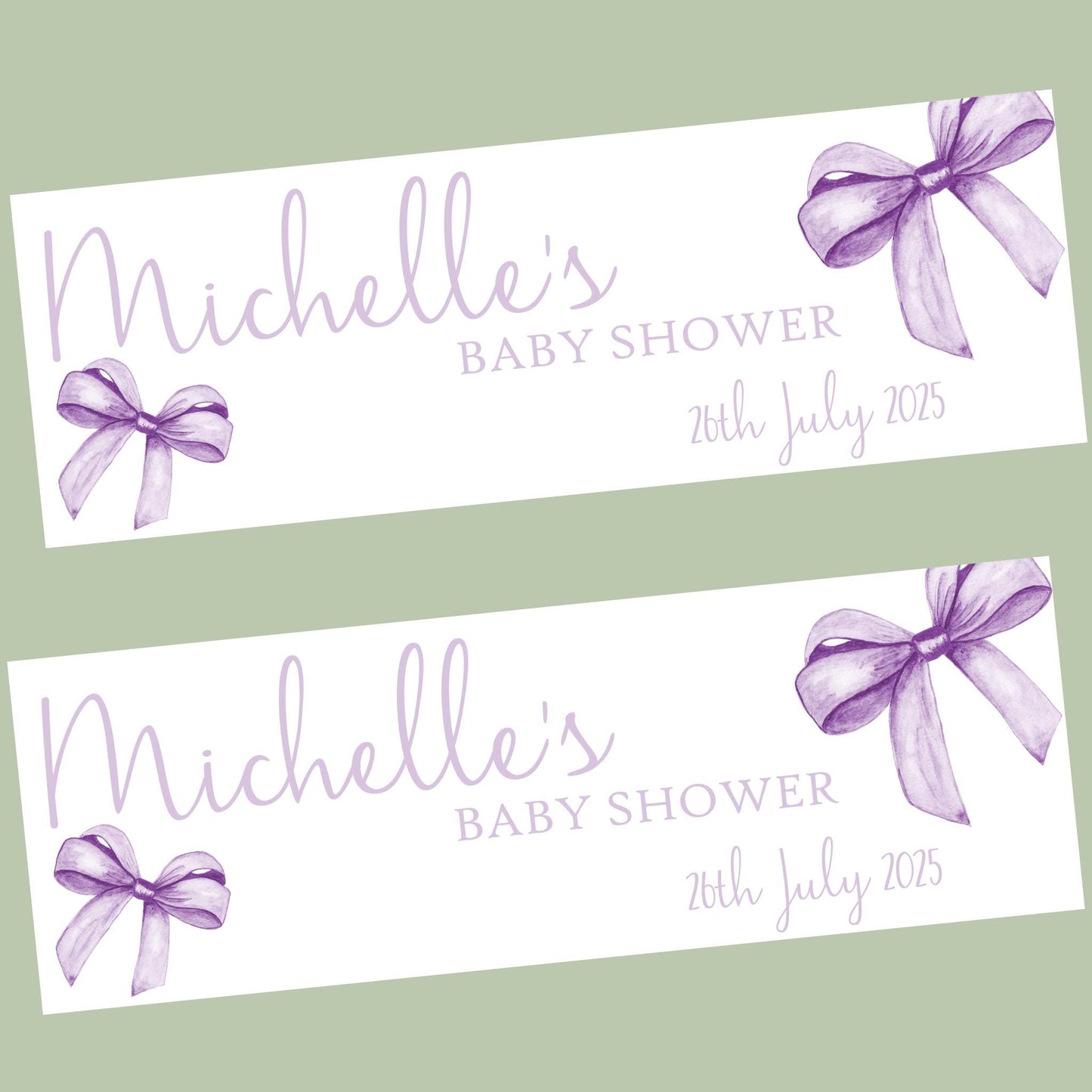 Personalised Baby Shower Hall Decorations , Baby Shower banner, Mum to be, Baby Shower,