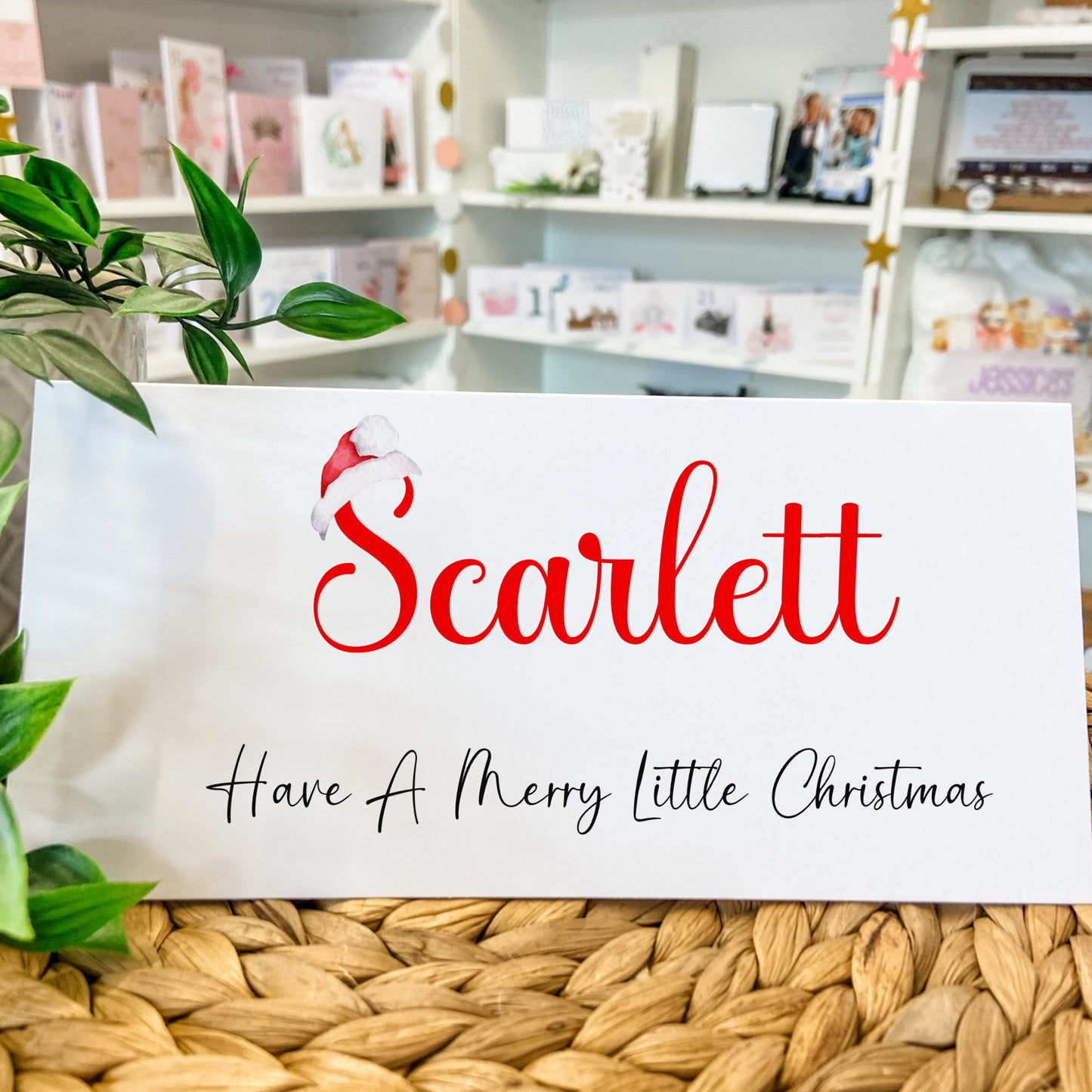 Personalised Christmas Money Gift Wallet Christmas Cash Gift For you