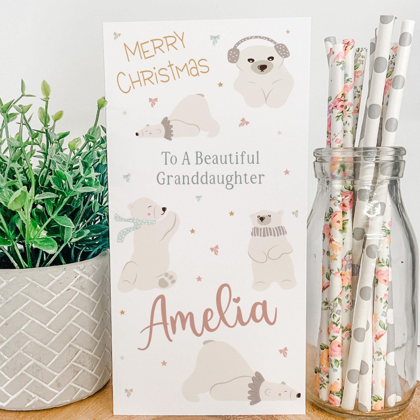 Personalised Christmas Money Holder Gift Wallet Christmas Cash Gift For you this christmas