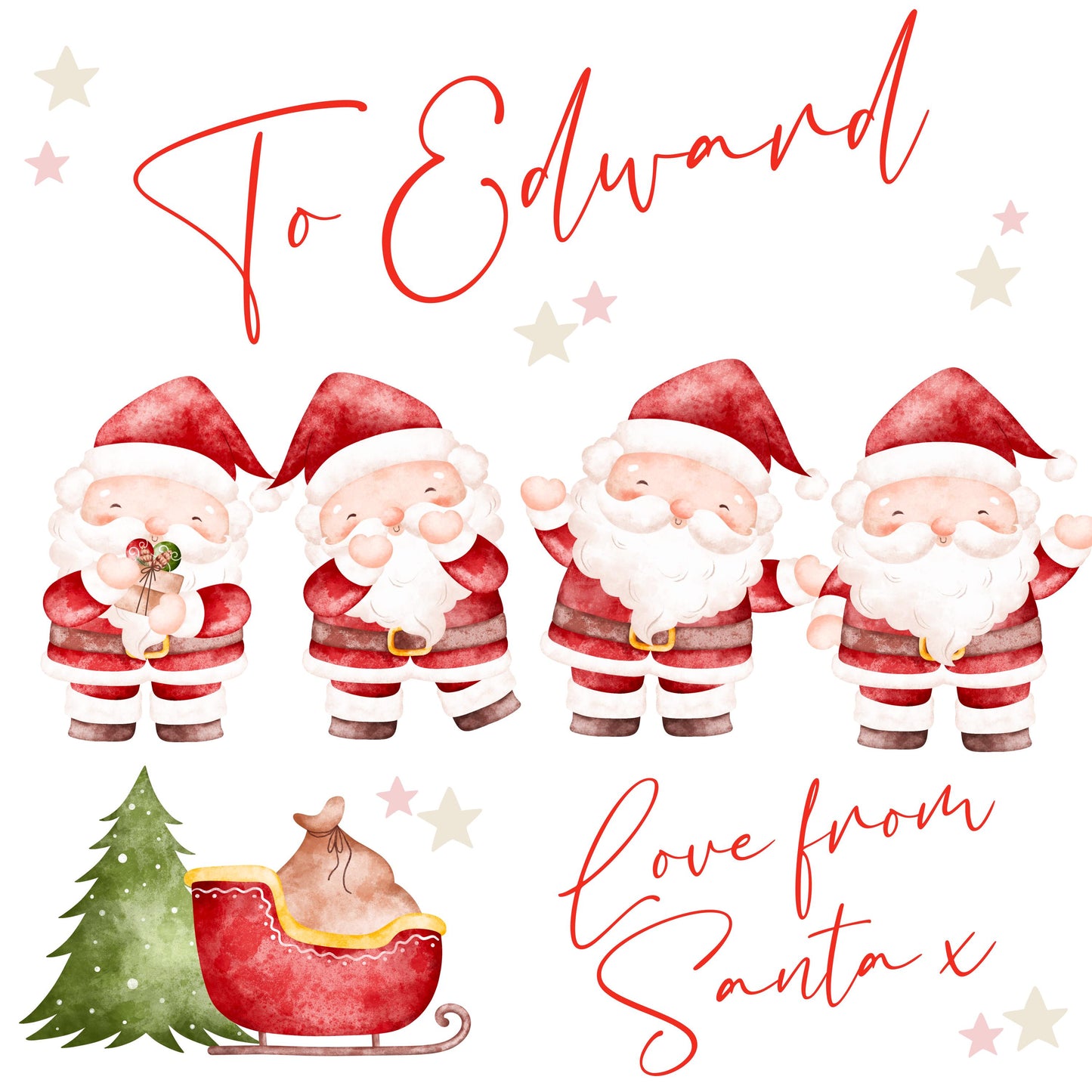 Personalised Gift Wrap | Personalised Christmas Wrapping Paper | Personalised Gift Wrap | Fun Gift Wrap |  Santa Gift Wrap