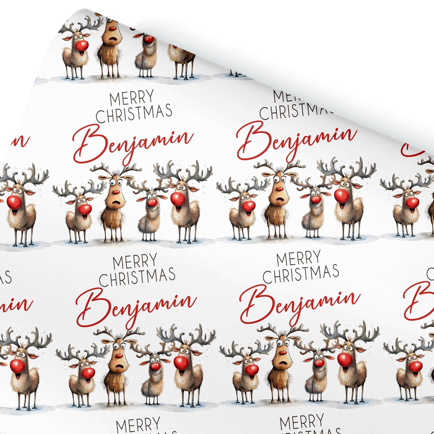 Personalised Gift Wrap | Personalised Christmas Wrapping Paper | Personalised Gift Wrap | Fun Gift Wrap |  Funny Christmas Gift Wrap