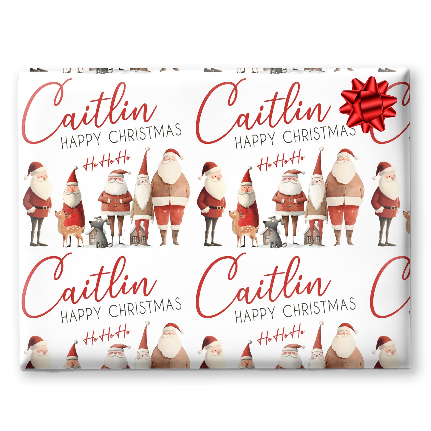 Personalised Gift Wrap | Personalised Christmas Wrapping Paper | Personalised Gift Wrap | Fun Gift Wrap  | Teenager gift wrap