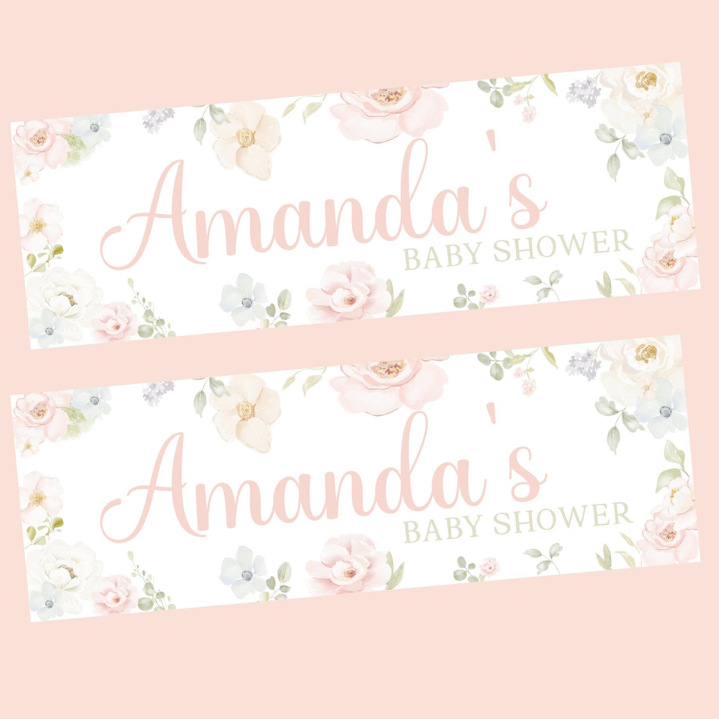 Personalised Baby Shower Decorations , Mum to be banner, Baby Shower, Christening, Pastel Baby Shower Decorations, Baby Shower ideas