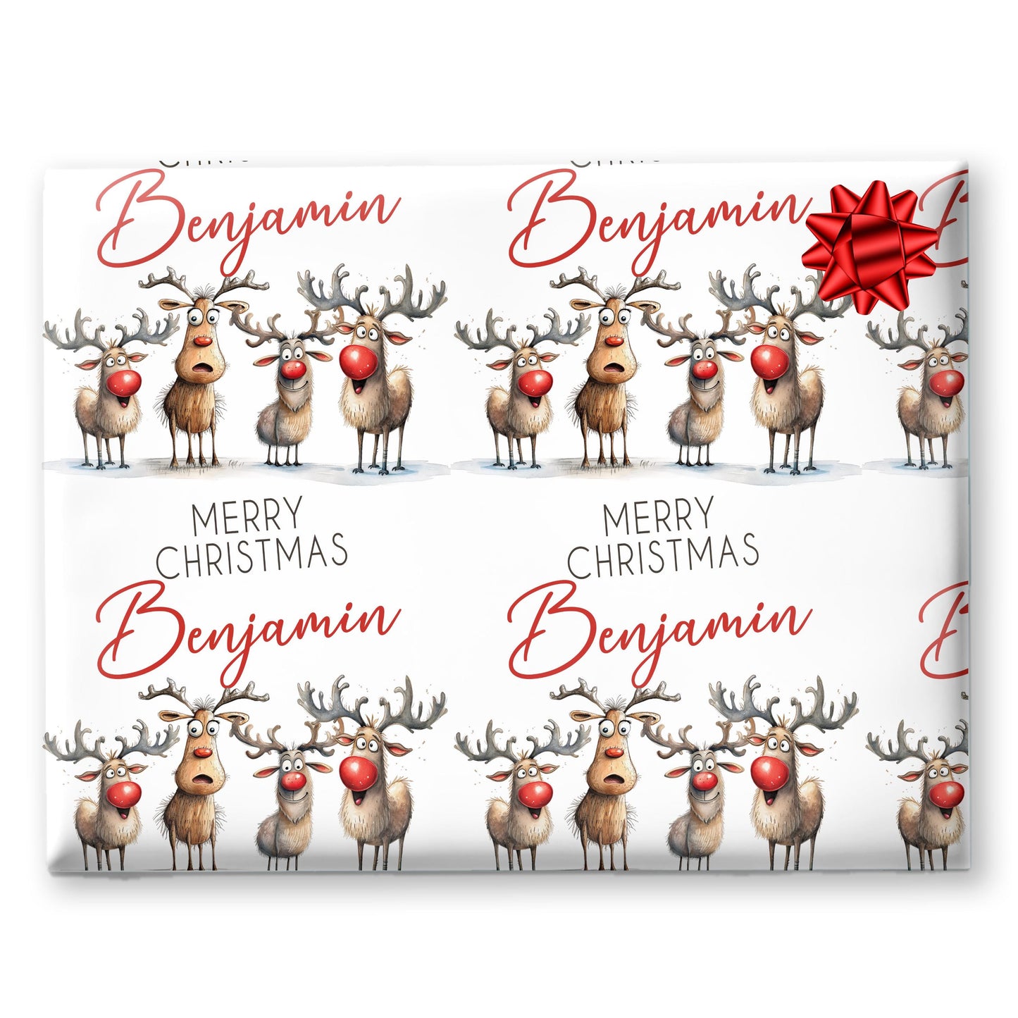 Personalised Gift Wrap | Personalised Christmas Wrapping Paper | Personalised Gift Wrap | Fun Gift Wrap |  Funny Christmas Gift Wrap