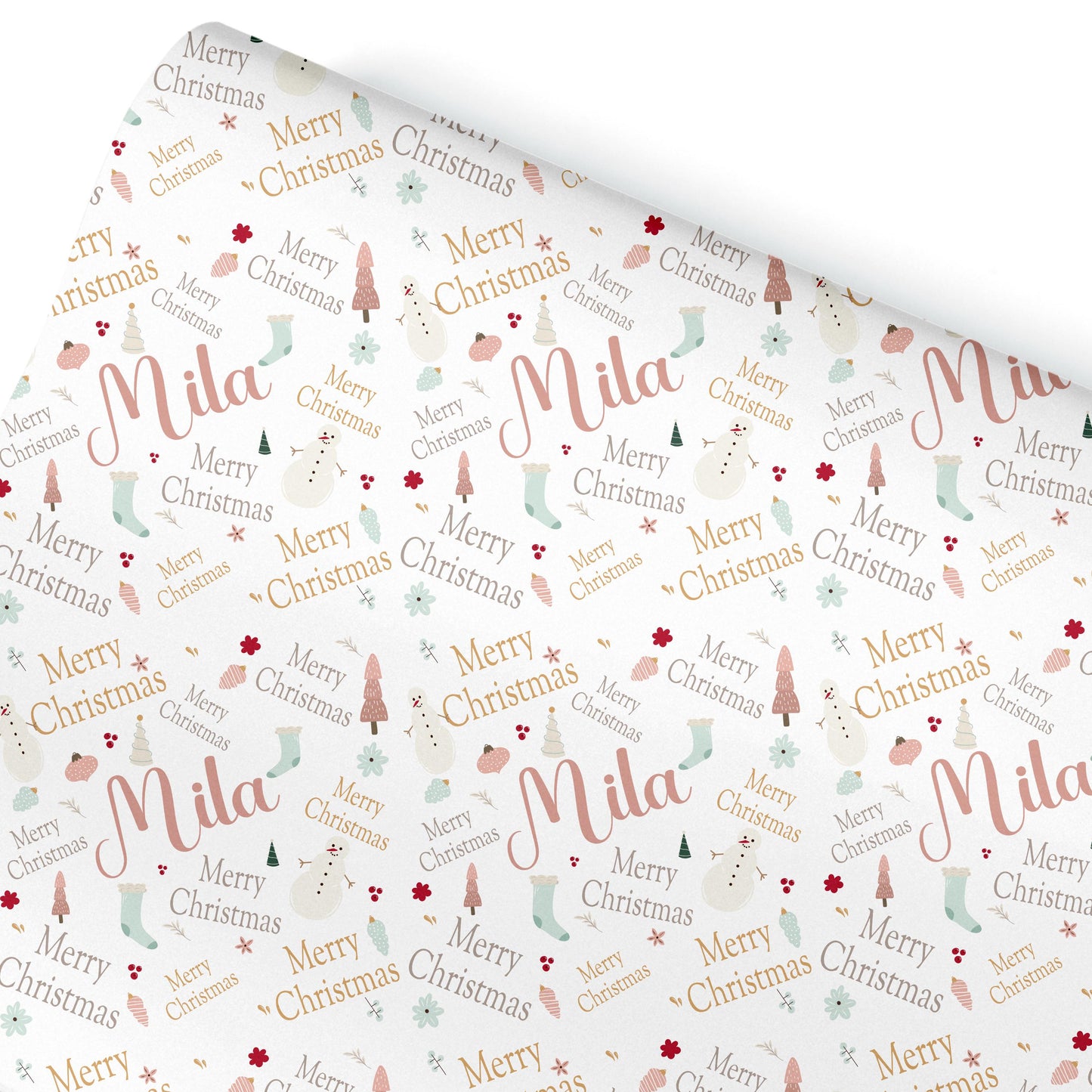 Personalised Gift Wrap | Personalised Christmas Wrapping Paper | Personalised Gift Wrap | Fun Gift Wrap |