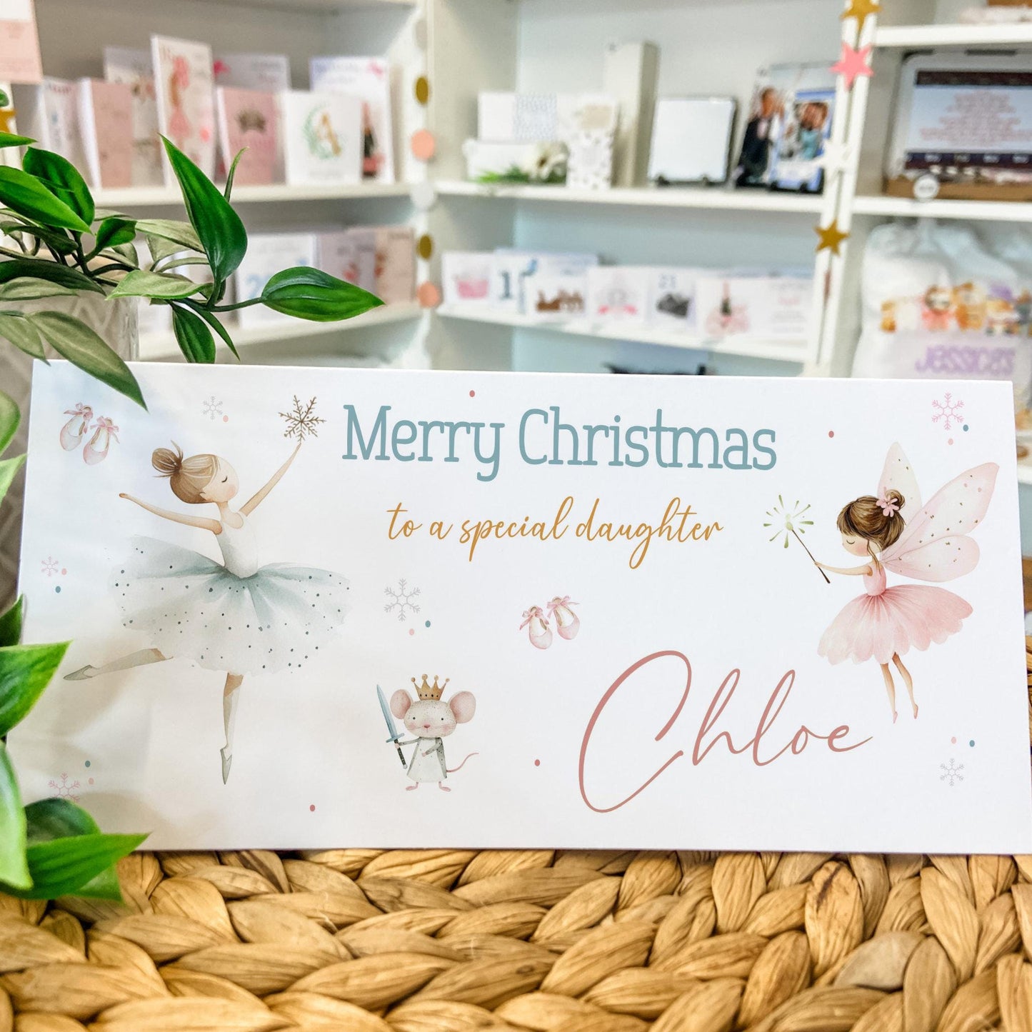 Personalised Christmas Money Holder Gift Wallet Christmas Cash Gift For you this christmas