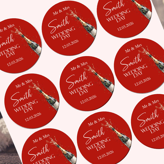 Wedding Stickers, Wedding Favour Sticker, Party Bags, Wedding Stationary, Sweet Cone Labels, Personalised Stickers, Envelope Seals, Wedding