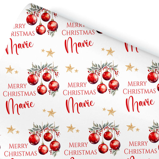 Personalised Gift Wrap | Personalised Christmas Wrapping Paper | Personalised Gift Wrap | Fun Gift Wrap |  Santa Gift Wrap