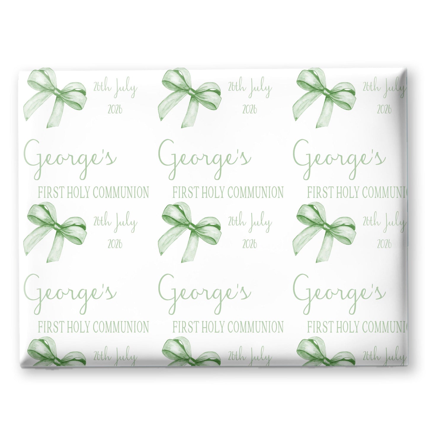 First Holy Communion Wrapping Paper, Confirmation gift wrap, Religious gift ideas