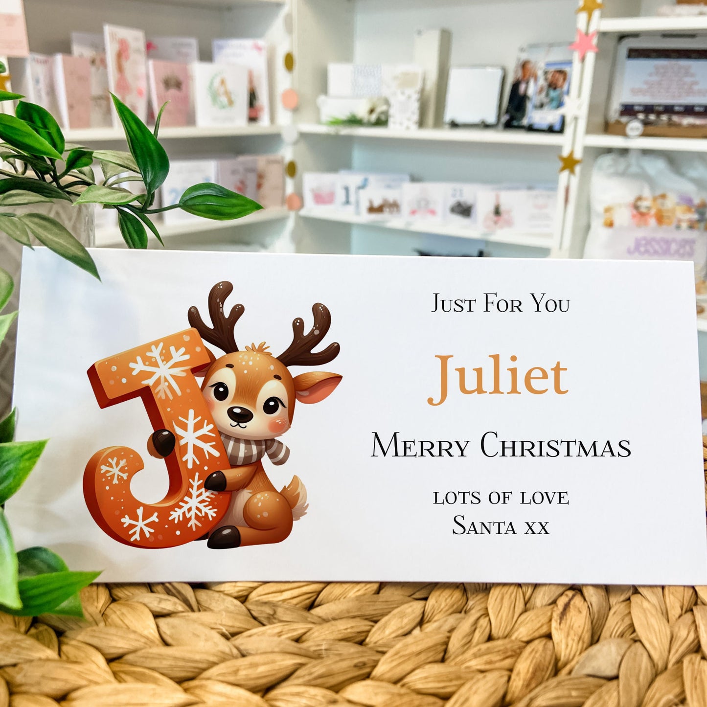 Personalised Christmas Money Gift Wallet Christmas Cash Gift For you