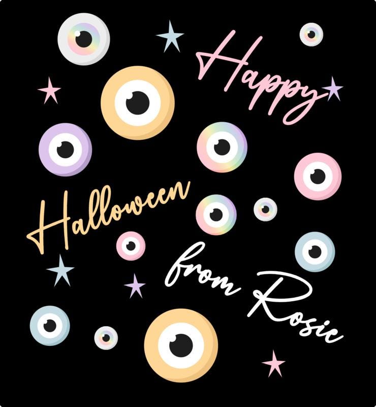 Personalised Halloween  Gift Bag Son Daughter Grandson Granddaughter Pastel Halloween