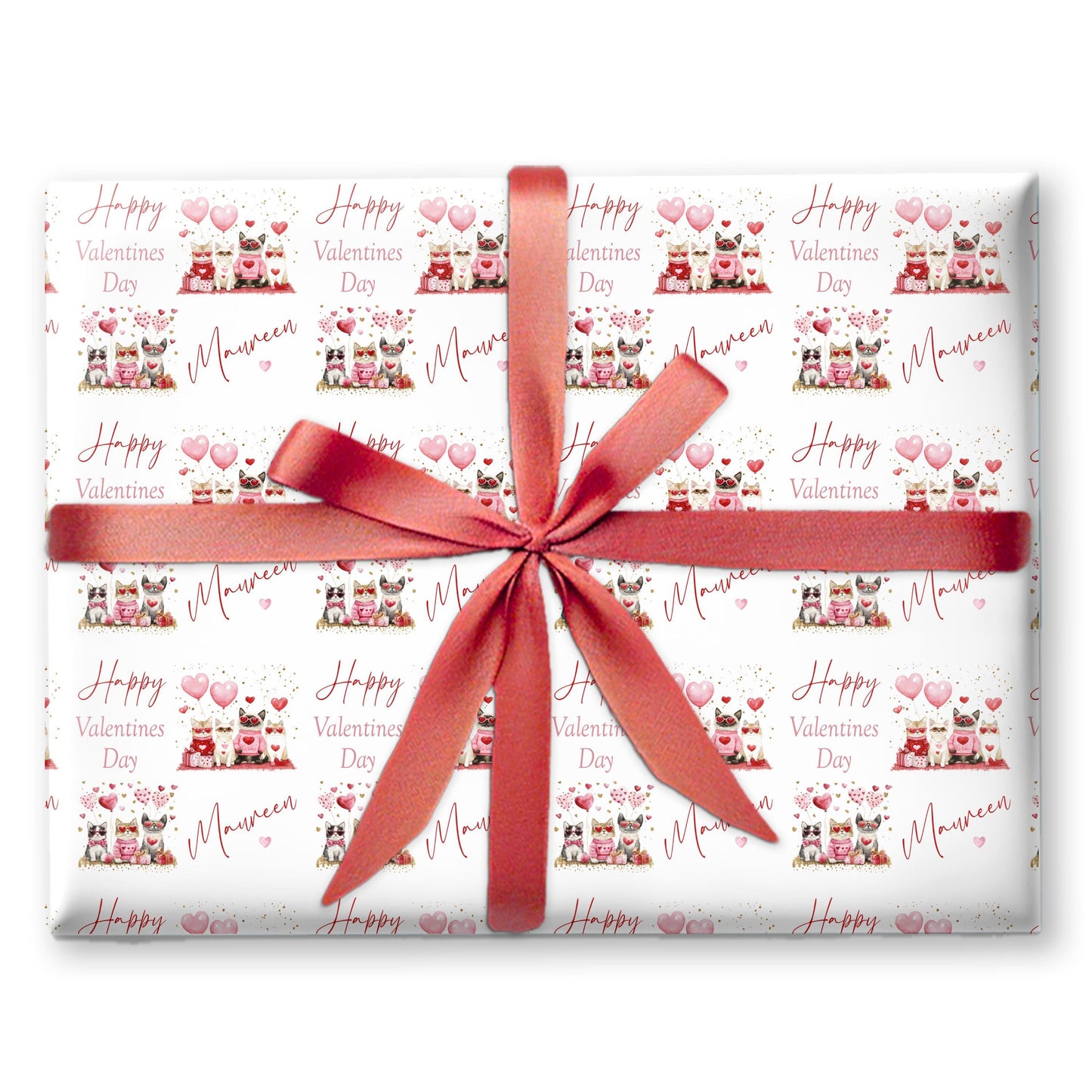 Personalised Valentines Wrapping Paper, Valentines Gifts, Valentines gift bag, gifts for her, Anniversary wrapping paper, gift ideas for her