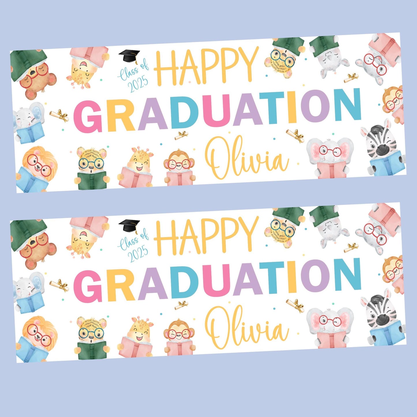 Nursery Graduation Banner , Personalised Nursery Party Banner, Custom Banner,  Well done Banner, Pre-School Graduation, Leaving Nursery