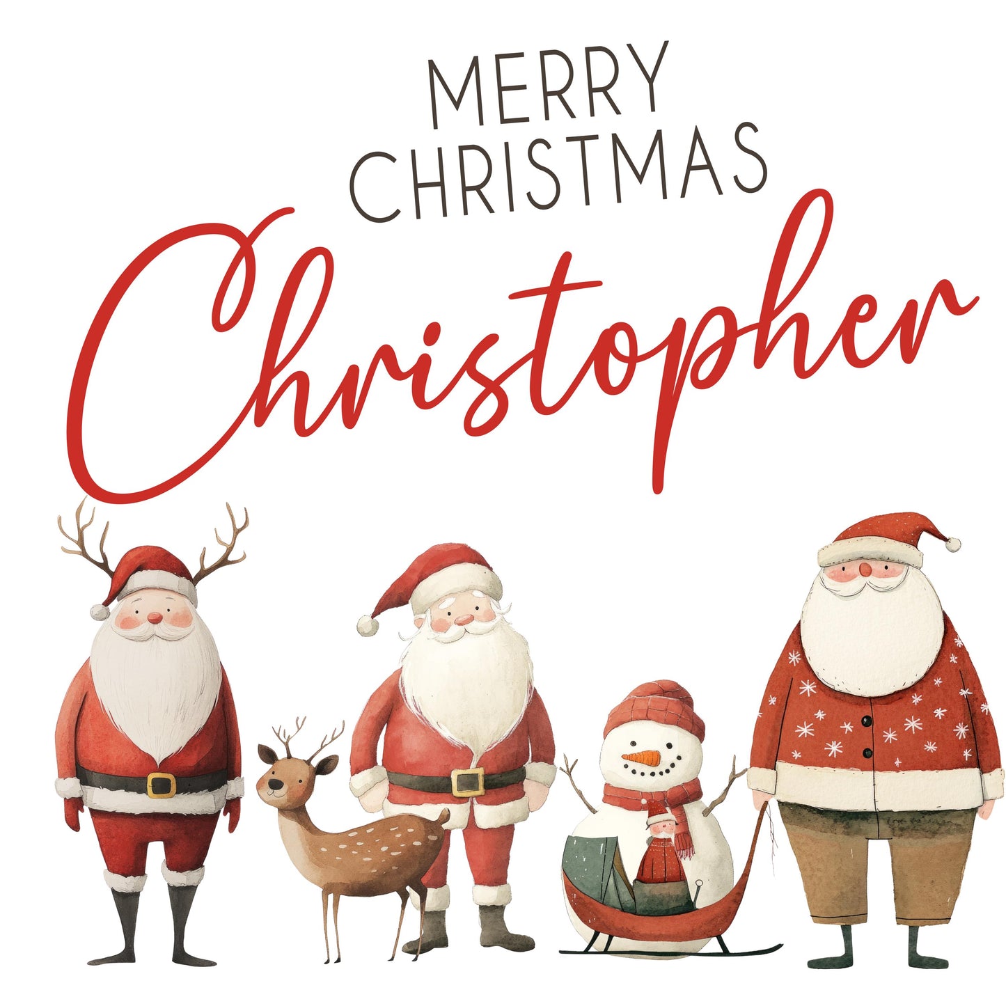 Personalised Gift Wrap | Personalised Christmas Wrapping Paper | Personalised Gift Wrap | Fun Gift Wrap |  Santa Gift Wrap