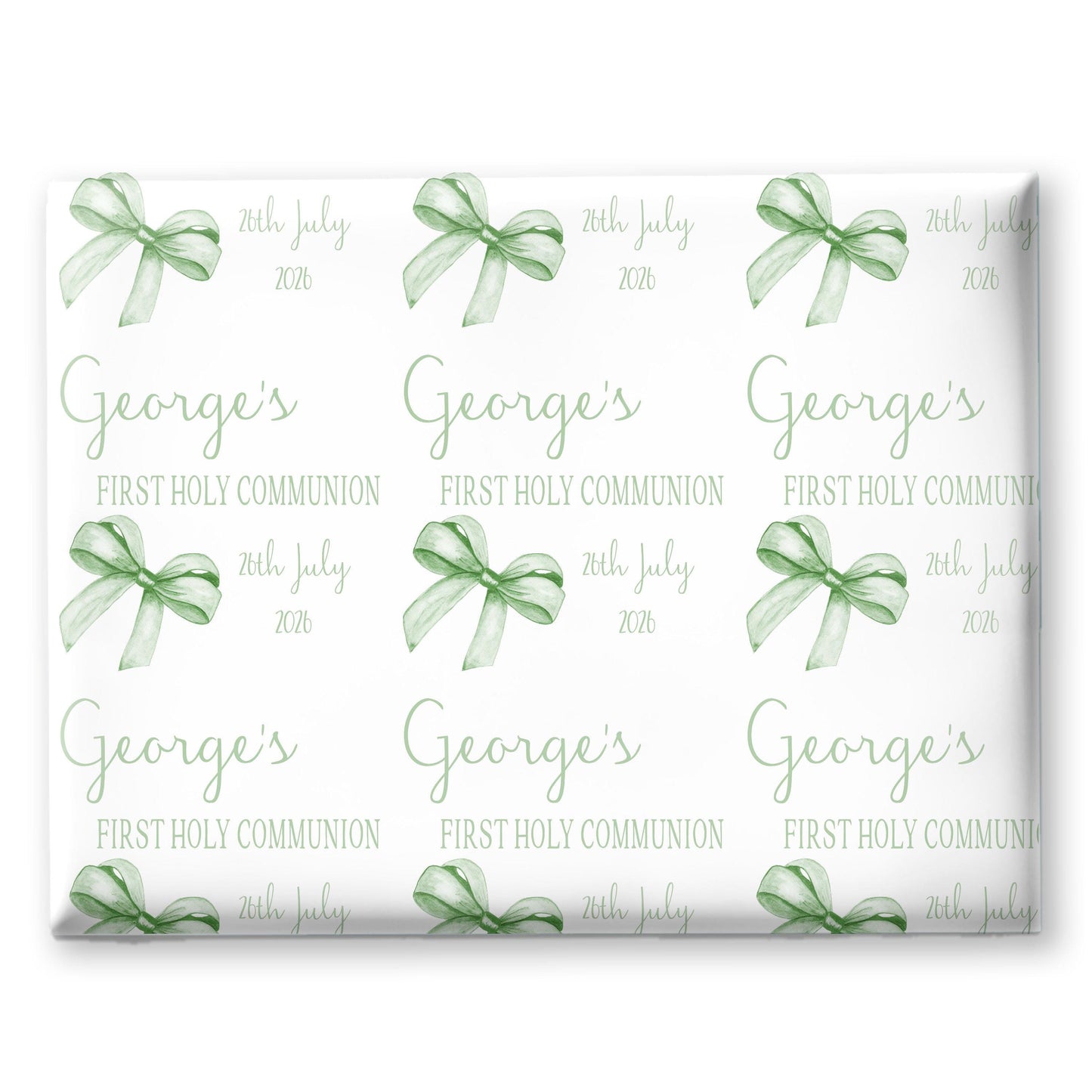 First Holy Communion Wrapping Paper, Confirmation gift wrap, Religious gift ideas