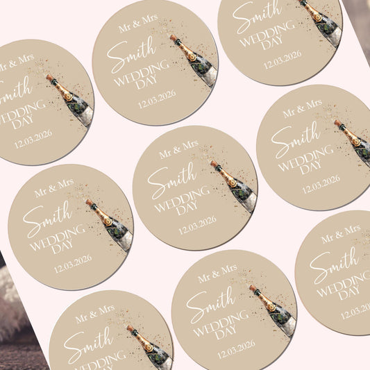 Wedding Stickers, Wedding Favour Sticker, Party Bags, Wedding Stationary, Sweet Cone Labels, Personalised Stickers, Envelope Seals, Wedding