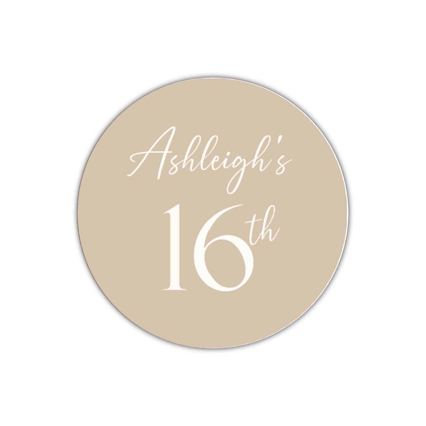 Personalised Birthday Stickers | Custom Party Bag Labels, Favour Stickers