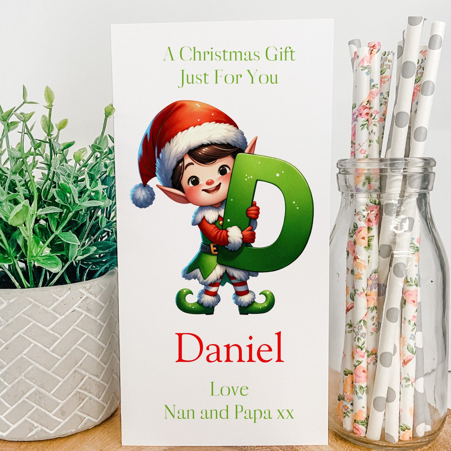 Personalised Christmas Money Gift Wallet Christmas Cash Gift For you