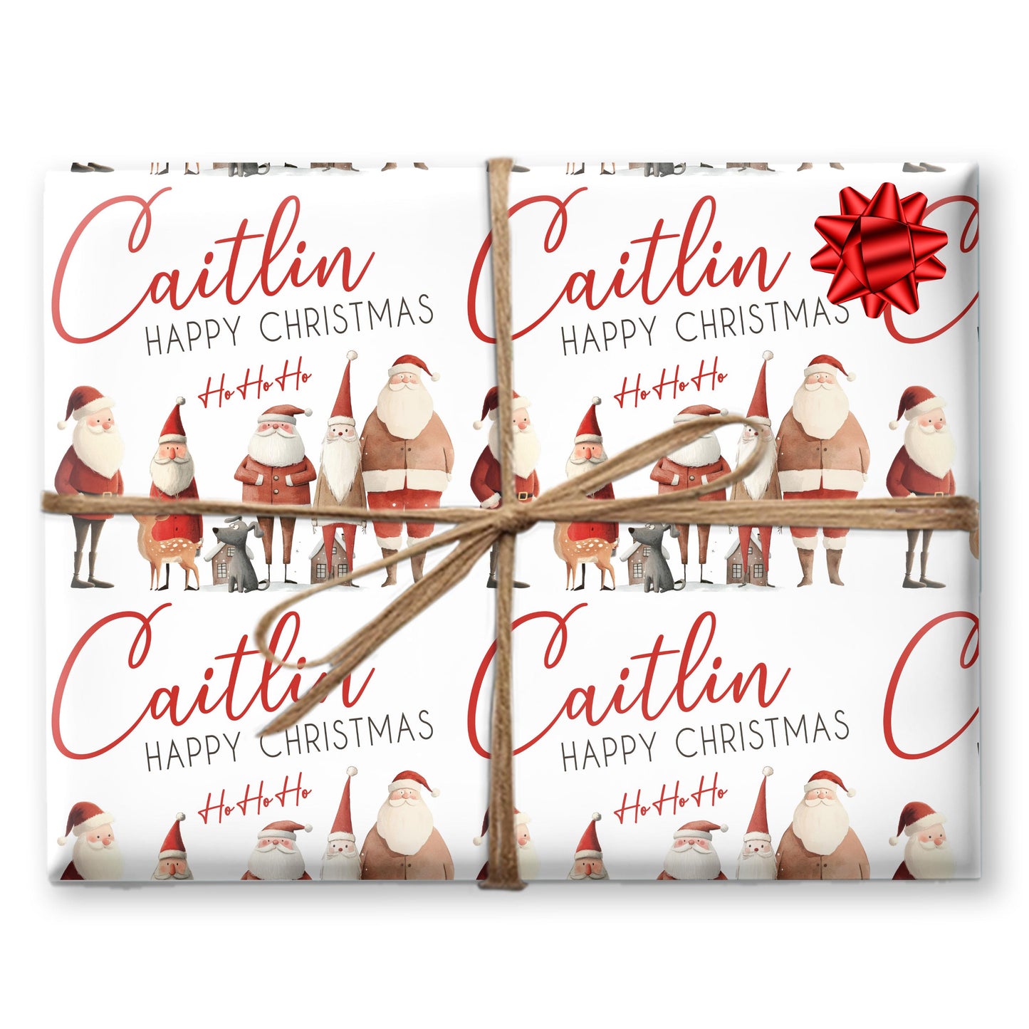 Personalised Gift Wrap | Personalised Christmas Wrapping Paper | Personalised Gift Wrap | Fun Gift Wrap  | Teenager gift wrap