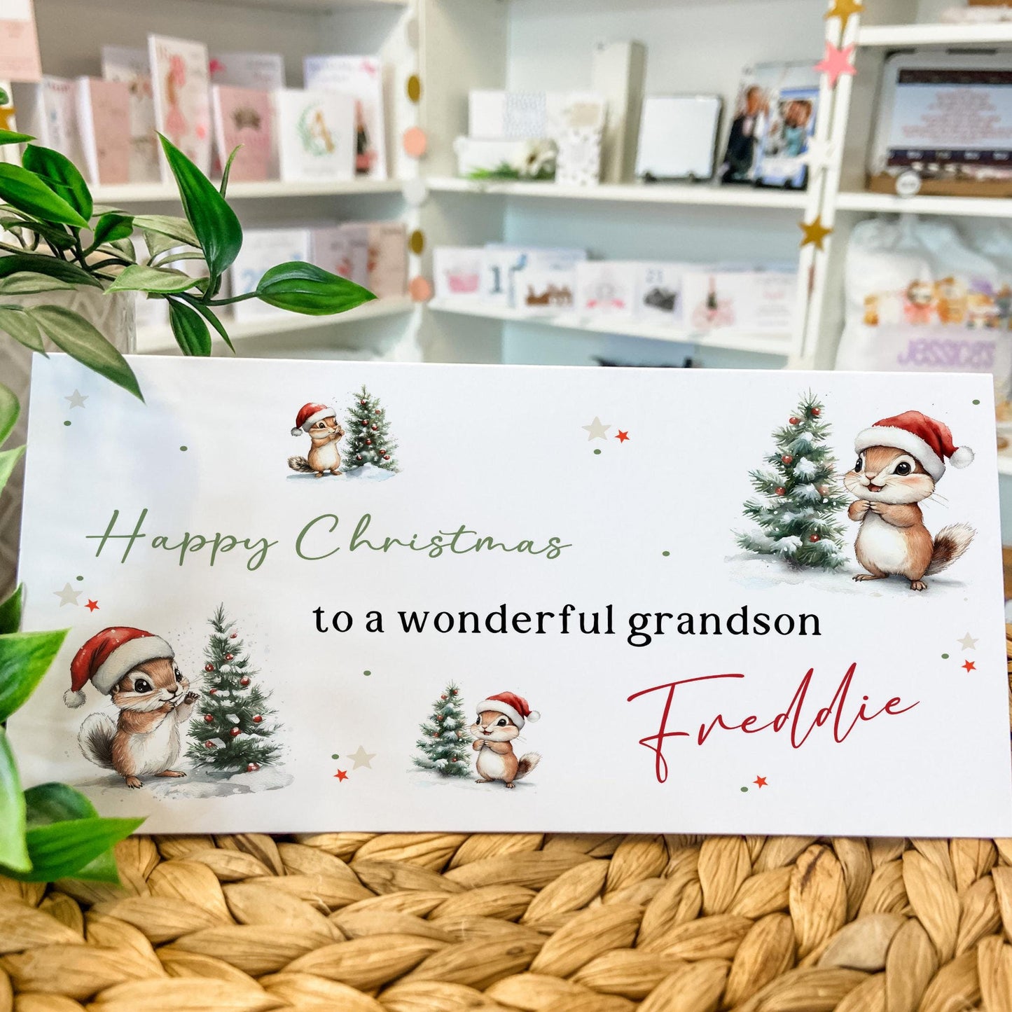 Personalised Christmas Money Holder Gift Wallet Christmas Cash Gift For you this christmas