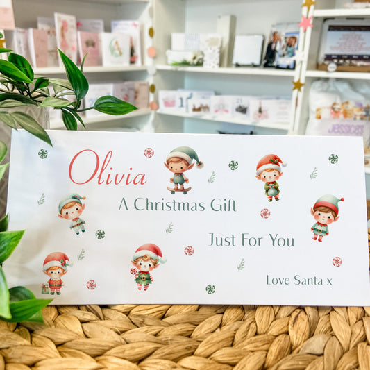Personalised Christmas Money Gift Wallet Christmas Cash Gift For you