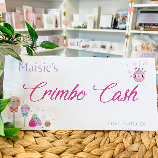 Personalised Christmas Money Gift Wallet Christmas Cash Gift For you