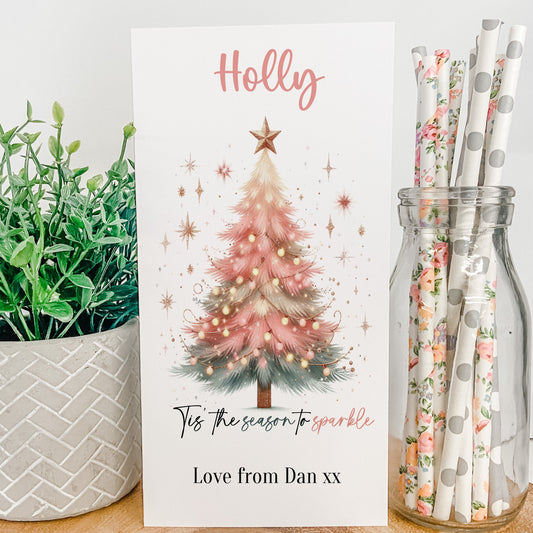 Personalised Christmas Money Gift Wallet Christmas Cash Gift For you