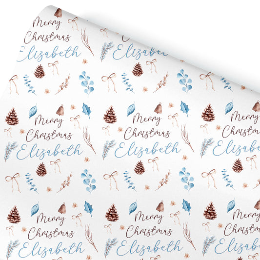 Personalised Gift Wrap | Personalised Christmas Wrapping Paper | Personalised Gift Wrap | Gift For Her