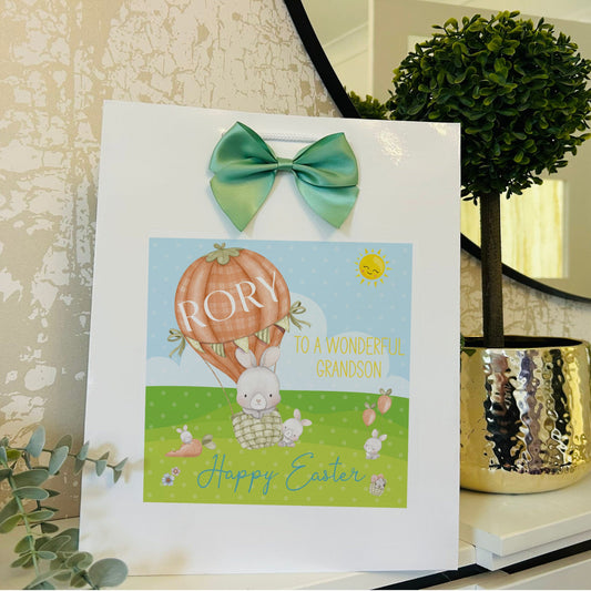 Children's Easter Gift Bag Personalised with Name