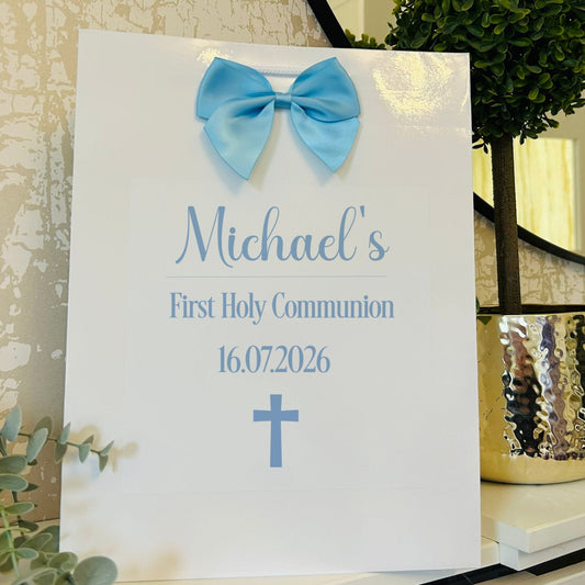 First Holy Communion Gift Bag Personalised with Name