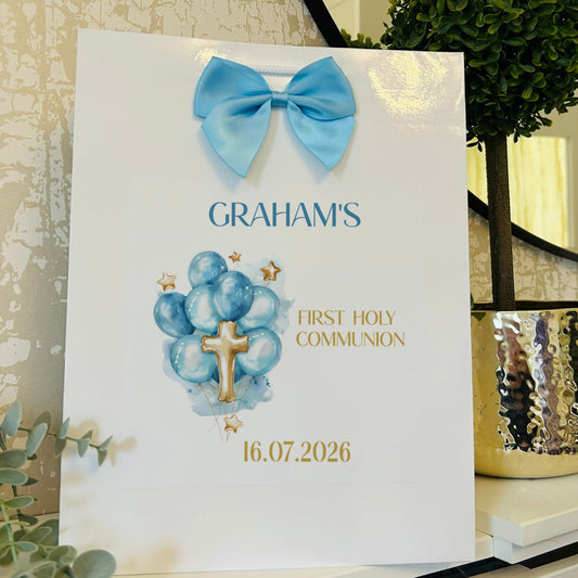 First Holy Communion Gift Bag Personalised with Name
