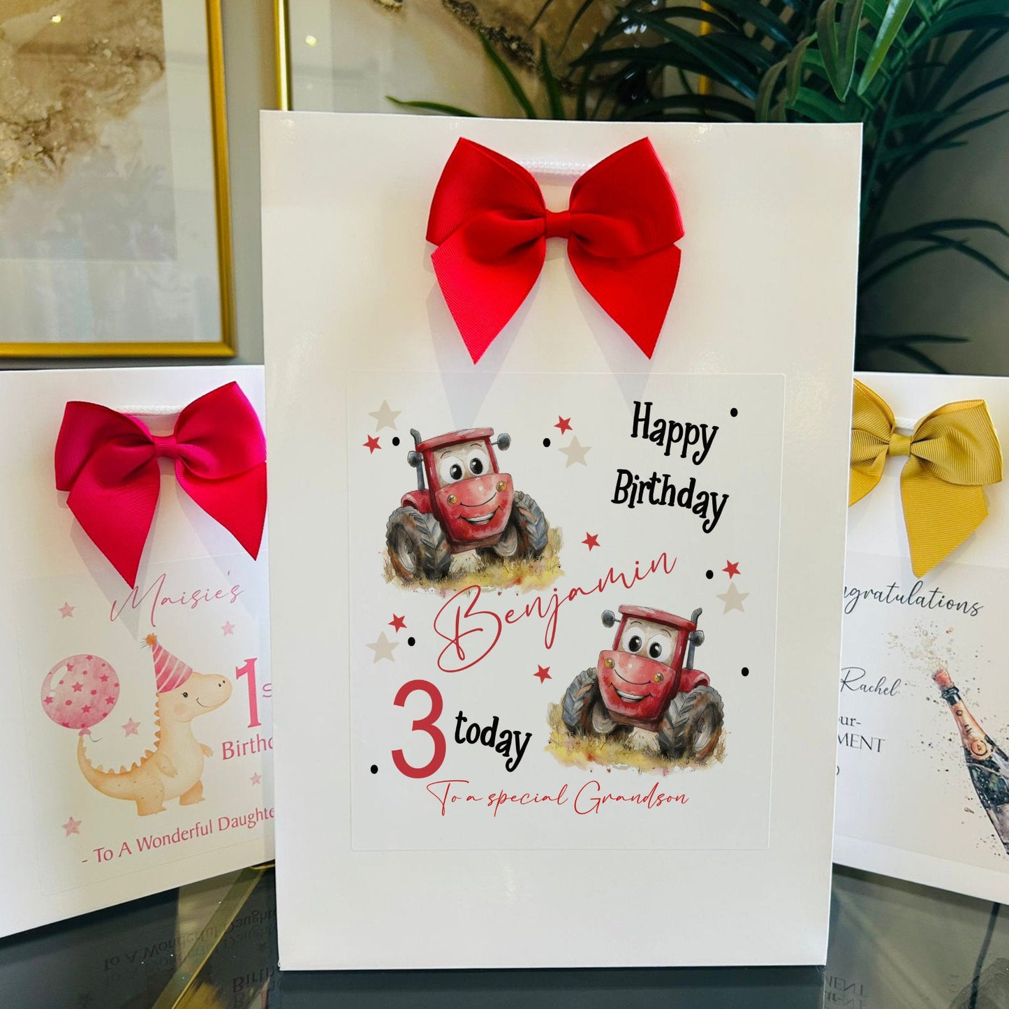Children's Gift Bag Personalised with Name & Age