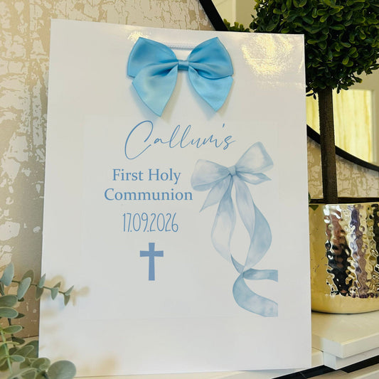 First Holy Communion Gift Bag Personalised with Name