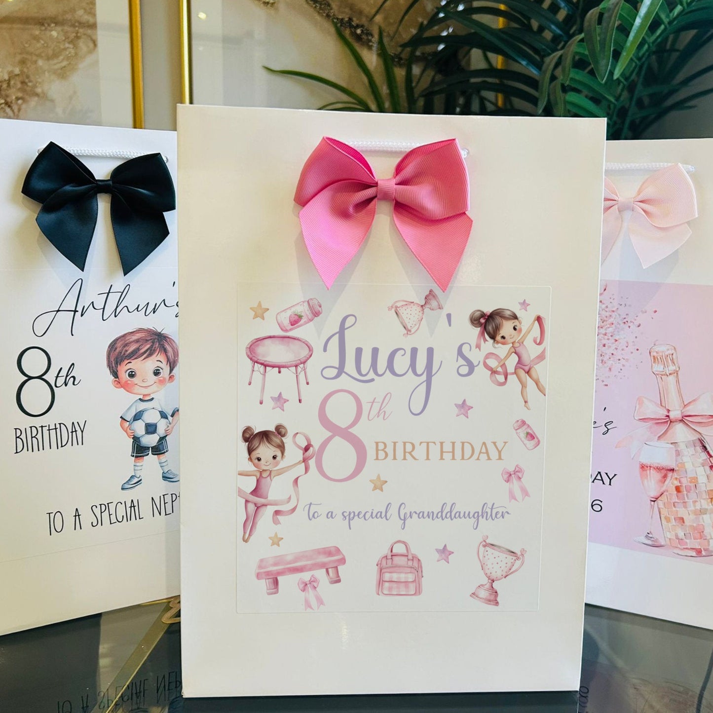 Children's Gift Bag Personalised with Name & Age