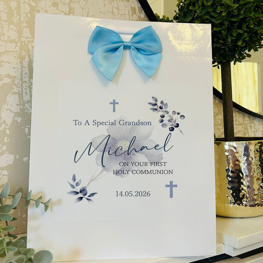First Holy Communion Gift Bag Personalised with Name
