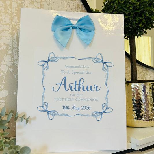 First Holy Communion Gift Bag Personalised with Name