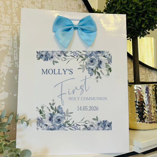 First Holy Communion Gift Bag Personalised with Name