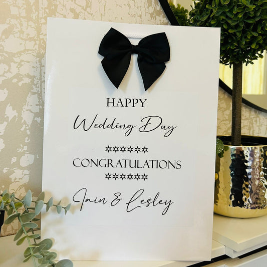 Personalised Wedding Gift Bag