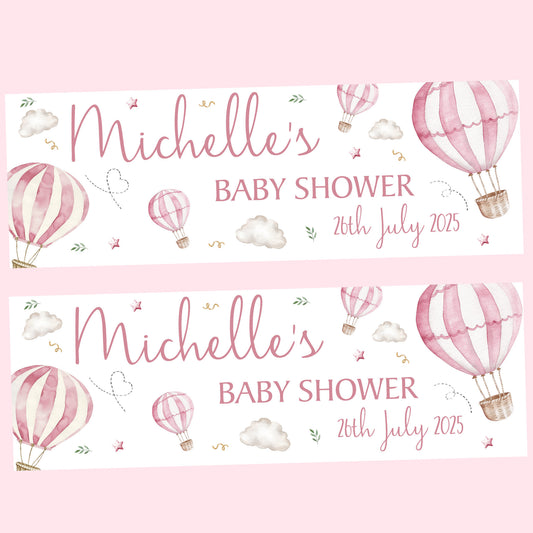 Personalised Baby Shower Party Banner, Mum To Be Decor