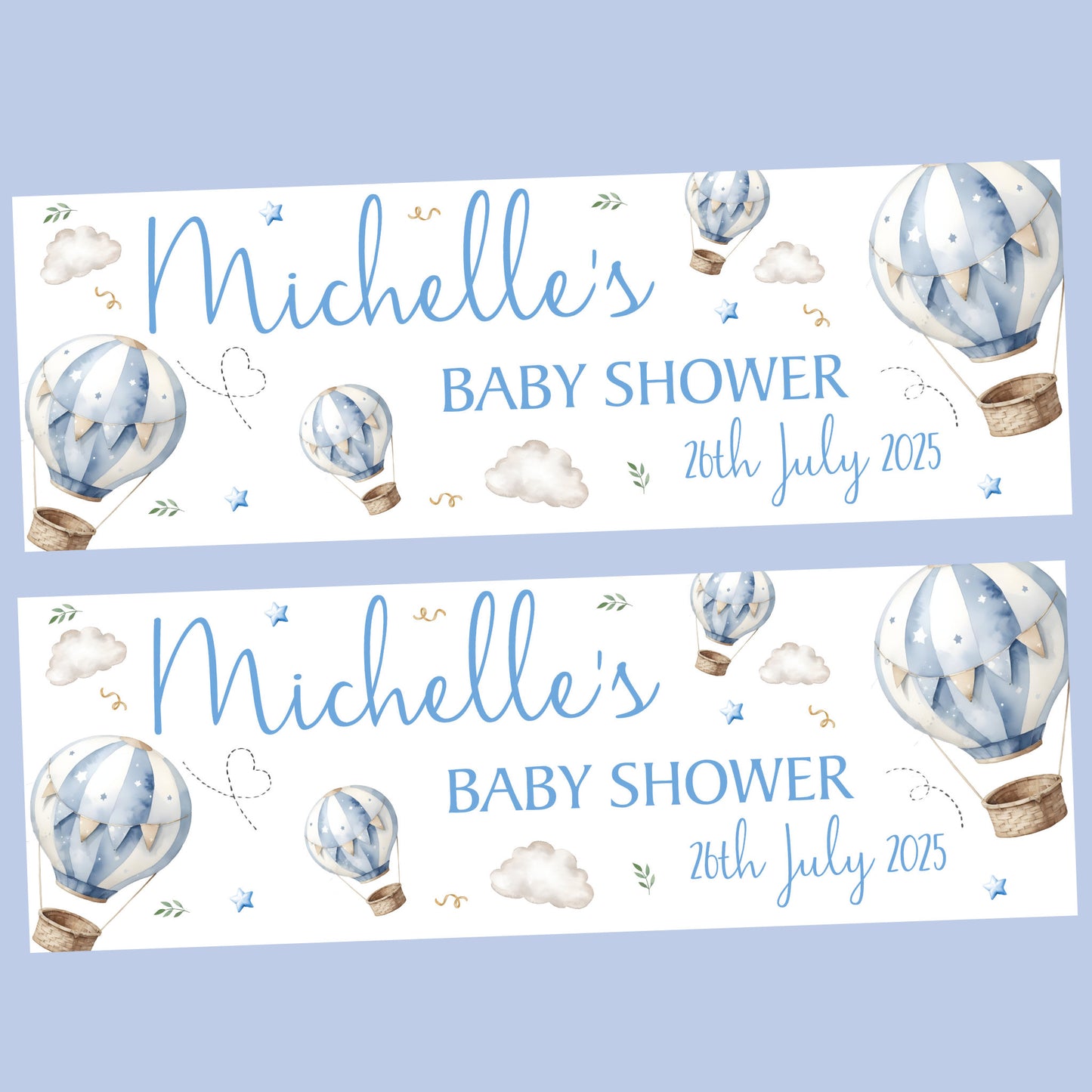 Personalised Baby Shower Party Banner, Mum To Be Decor