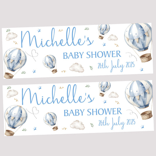Personalised Baby Shower Party Banner, Mum To Be Decor