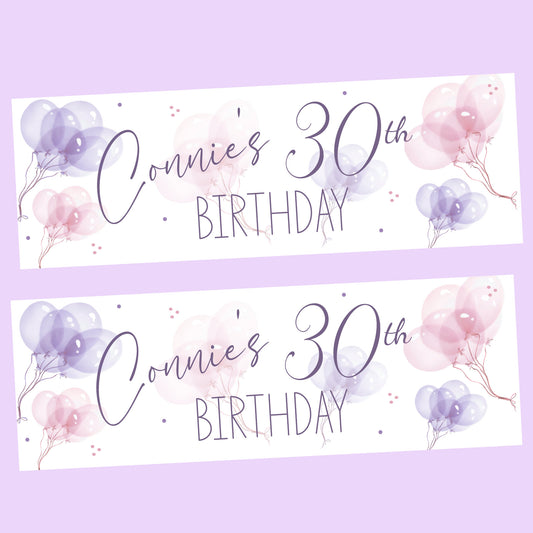 Personalised Banner For Her