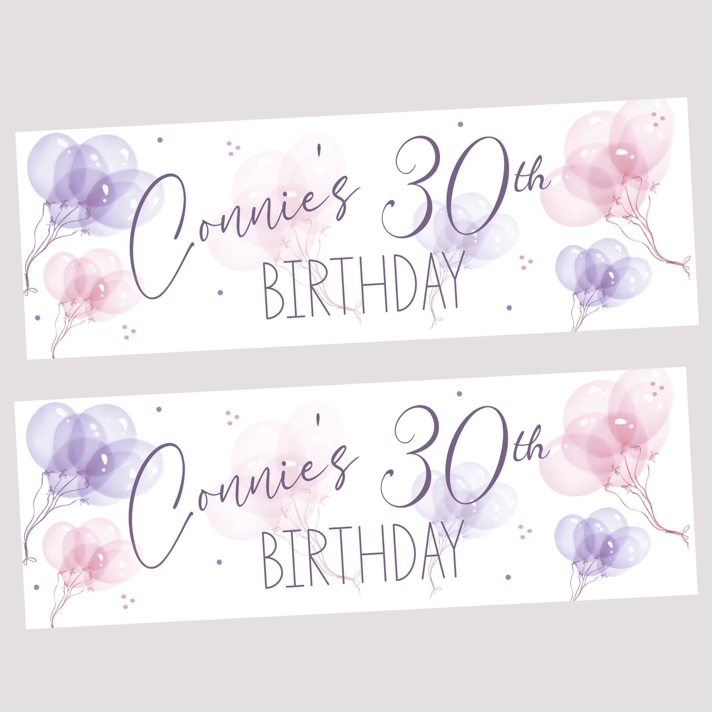 Personalised Banner For Children