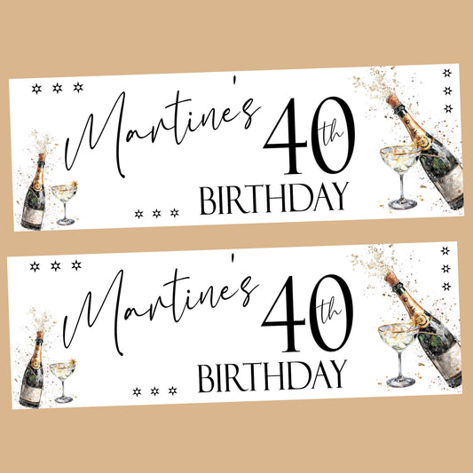 Personalised Banner For Him