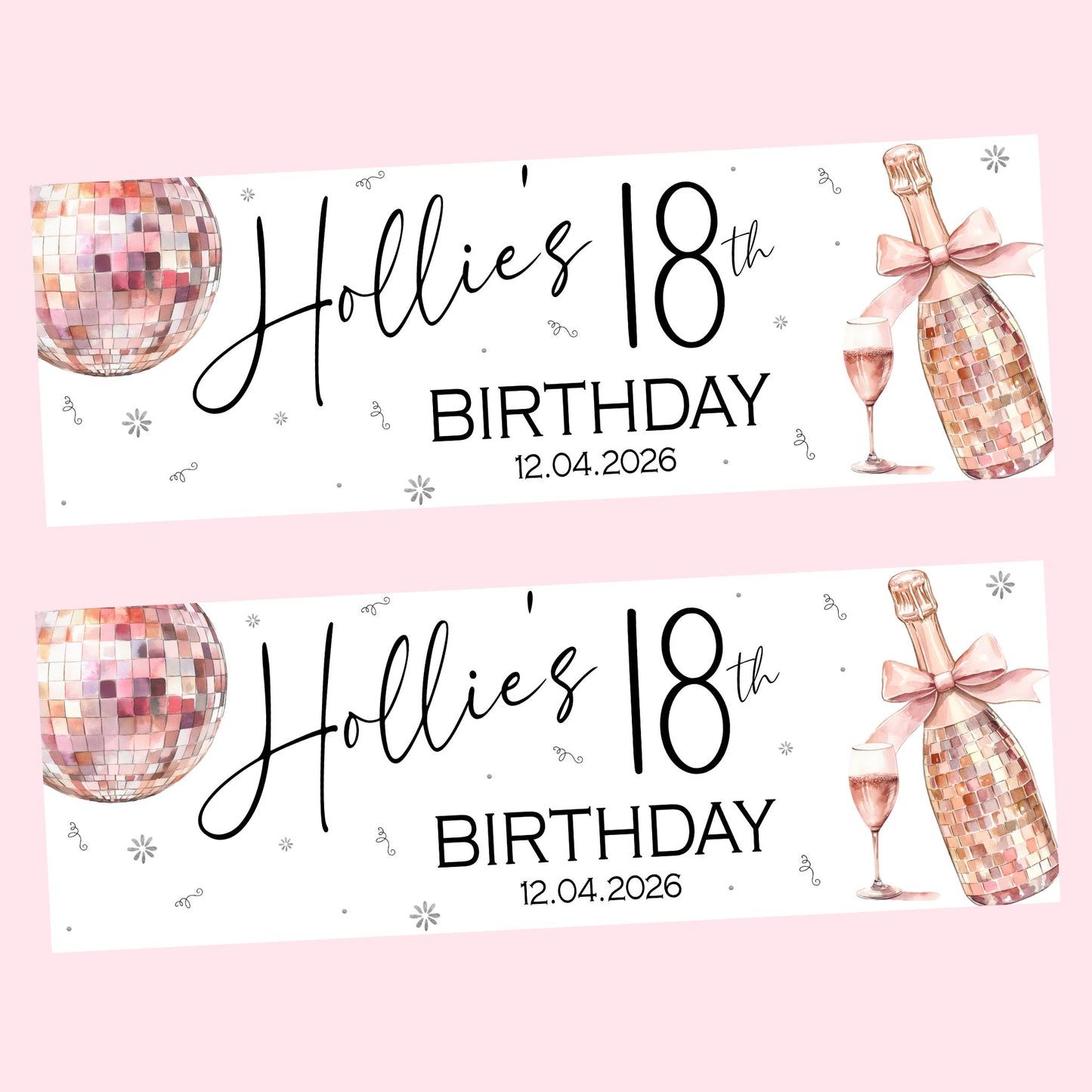 Personalised Banner For Her
