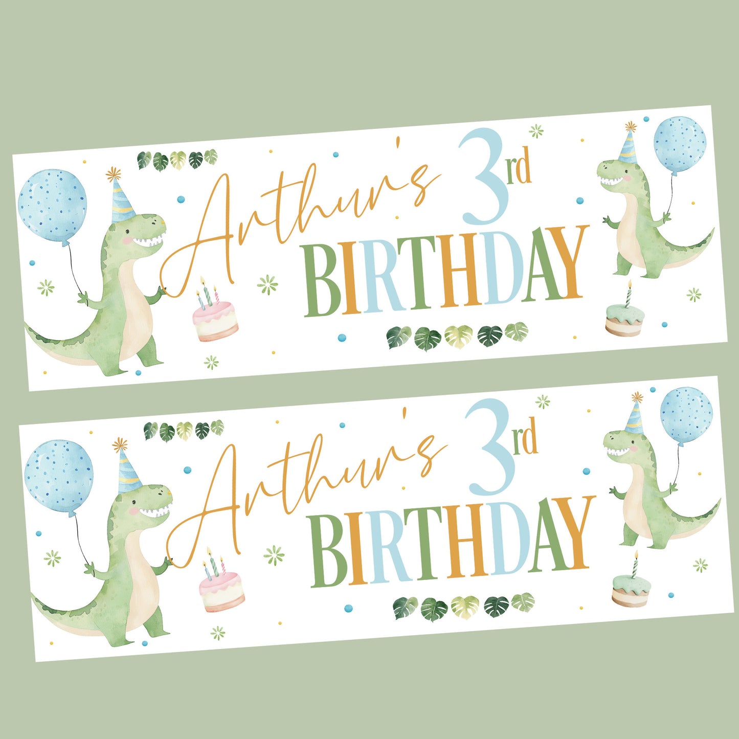 Personalised Banner For Children