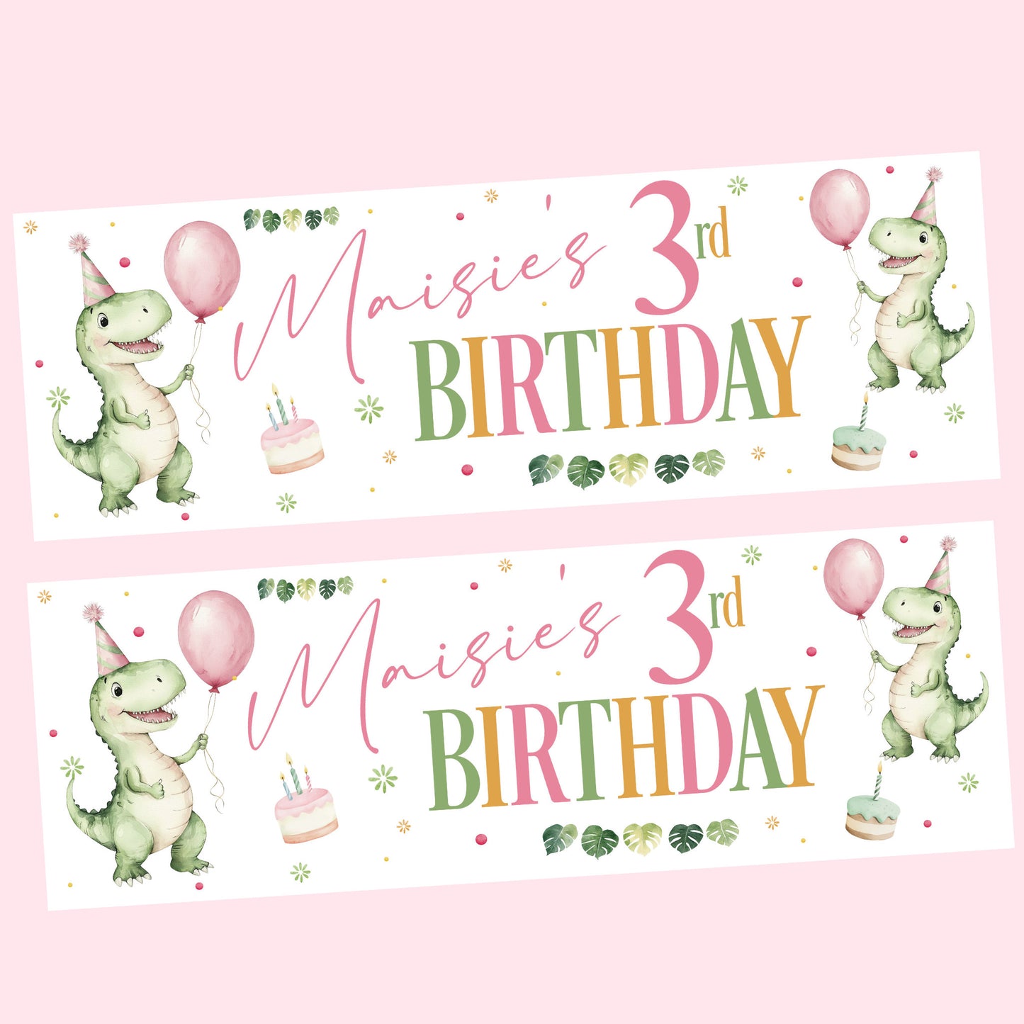 Personalised Banner For Children